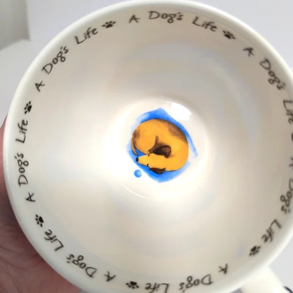 Portobello Bone China A Dog's Life Jumbo Mug Set - Picture 4 of 6